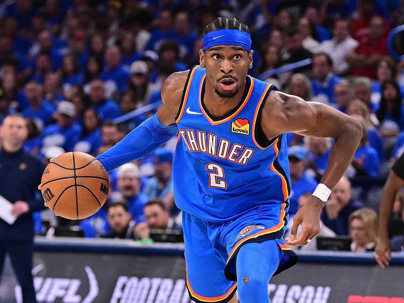 веха! SGA превзошла Уэстбрука и стала вторым игроком, сыгравшим 30+ игр в истории команды Thunder.